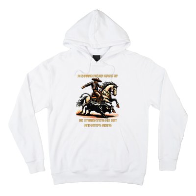 A Charro Never Gives Up Hoodie