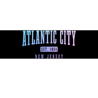 Atlantic City New Jersey Est. 1854 Pride Vintage Bumper Sticker