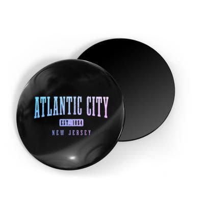 Atlantic City New Jersey Est. 1854 Pride Vintage Magnet