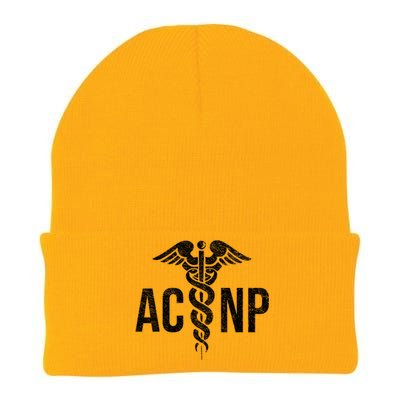 Acute Care Nurse Practitioner Acnp Caduceus Health Care Cute Gift Knit Cap Winter Beanie