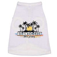 Atlantic City New Jersey Retro Surfing Board Doggie Tank