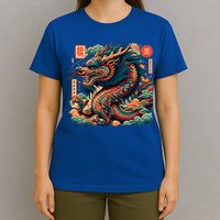 Animated Chinese New Year Dragon 2024  T-Shirt