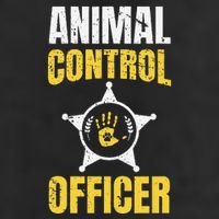 Animal Control Officer Animal Catcher 7 Panel Mesh Trucker Snapback Hat