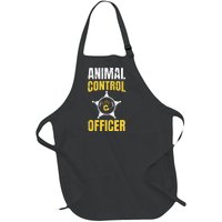 Animal Control Officer Animal Catcher Full-Length Apron With Pockets