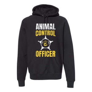 Animal Control Officer Animal Catcher Premium Hoodie