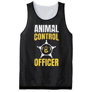 Animal Control Officer Animal Catcher Mesh Reversible Basketball Jersey Tank