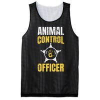 Animal Control Officer Animal Catcher Mesh Reversible Basketball Jersey Tank