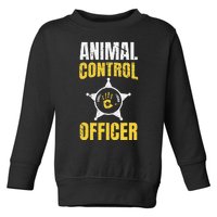 Animal Control Officer Animal Catcher Toddler Sweatshirt