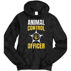 Animal Control Officer Animal Catcher Tie Dye Hoodie