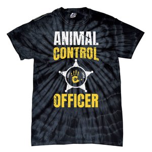 Animal Control Officer Animal Catcher Tie-Dye T-Shirt