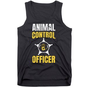 Animal Control Officer Animal Catcher Tank Top