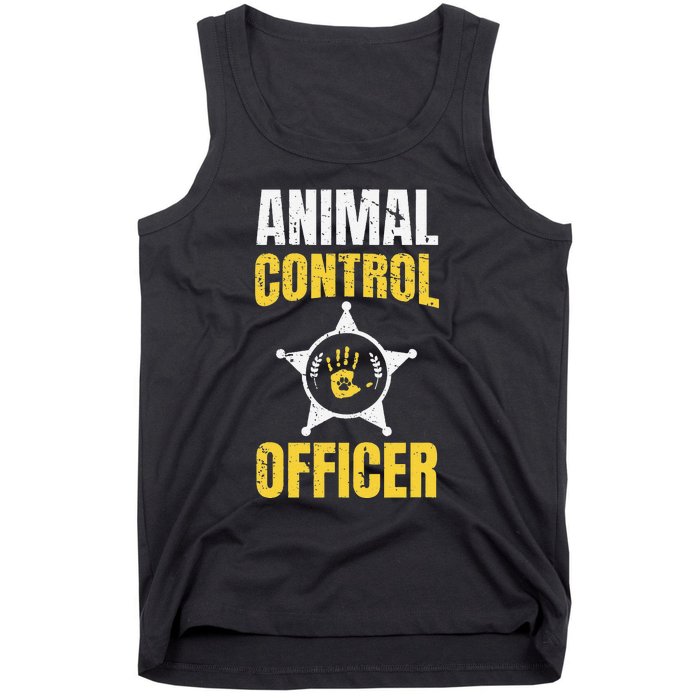 Animal Control Officer Animal Catcher Tank Top