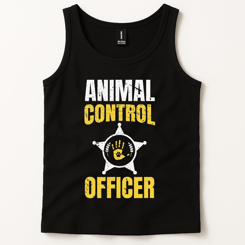 Animal Control Officer Animal Catcher Tank Top