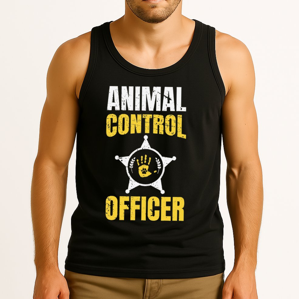 Animal Control Officer Animal Catcher Tank Top