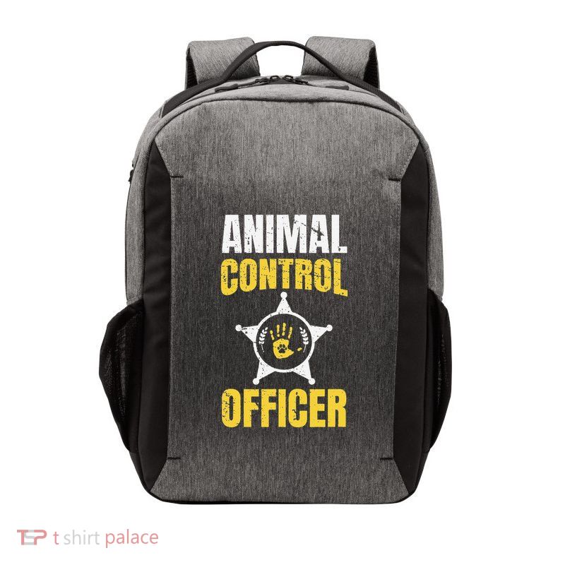 Animal Control Officer Animal Catcher Vector Backpack