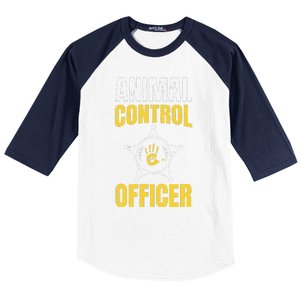 Animal Control Officer Animal Catcher Baseball Sleeve Shirt