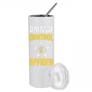 Animal Control Officer Animal Catcher Stainless Steel Tumbler