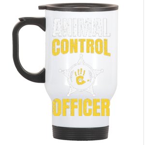 Animal Control Officer Animal Catcher Stainless Steel Travel Mug