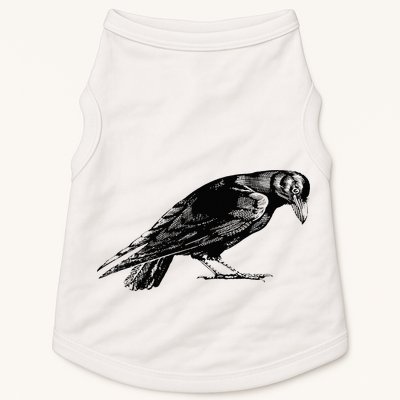 Antique Crow or Raven Doggie Tank