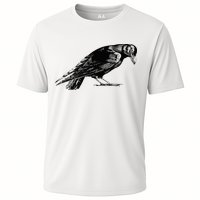 Antique Crow or Raven Cooling Performance Crew T-Shirt