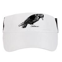 Antique Crow or Raven Adult Drive Performance Visor
