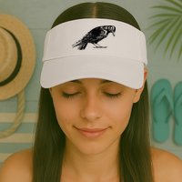 Antique Crow or Raven Visor