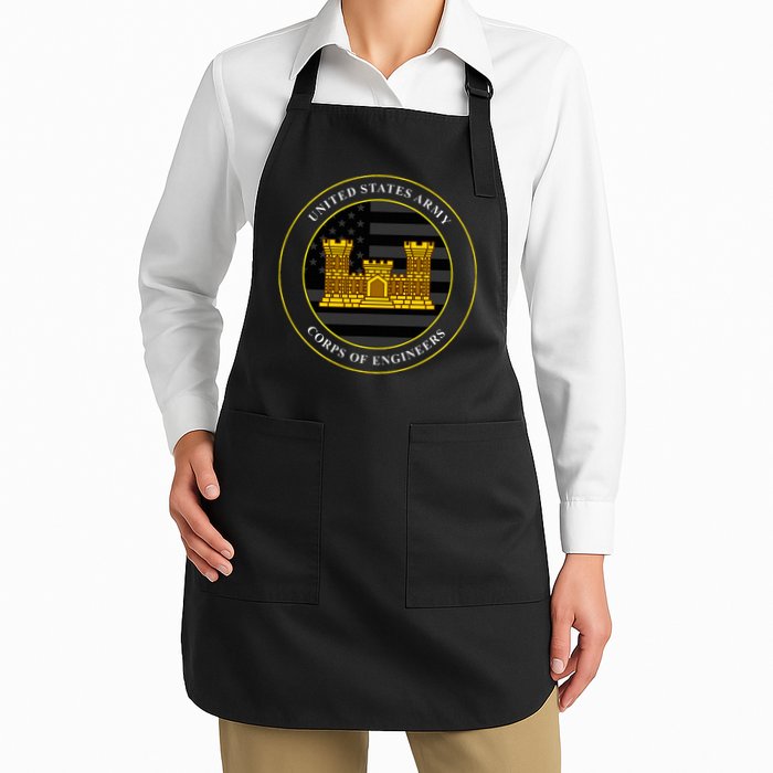 Army Corps Of Engineers Usace Full-Length Apron With Pockets