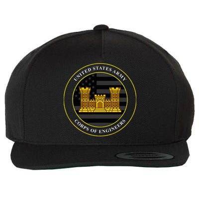 Army Corps Of Engineers Usace Wool Snapback Cap