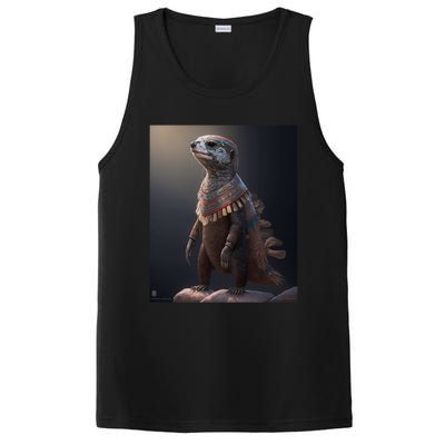 Aesthetic Cool Otter Design Aesthetic Cool Art Otter Gift PosiCharge Competitor Tank