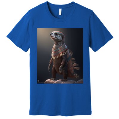 Aesthetic Cool Otter Design Aesthetic Cool Art Otter Gift Premium T-Shirt