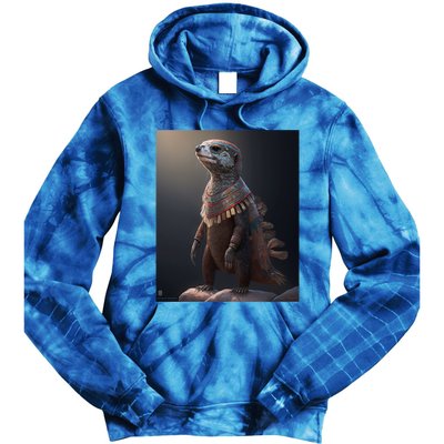 Aesthetic Cool Otter Design Aesthetic Cool Art Otter Gift Tie Dye Hoodie