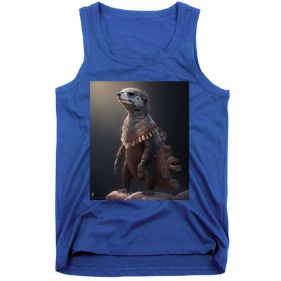 Aesthetic Cool Otter Design Aesthetic Cool Art Otter Gift Tank Top