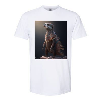 Aesthetic Cool Otter Design Aesthetic Cool Art Otter Gift Softstyle CVC T-Shirt