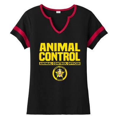 Animal Control Officer Public Safety Uniform Patrol Ladies Halftime Notch Neck Tee