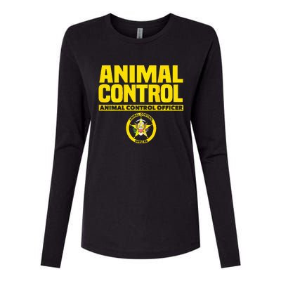 Animal Control Officer Public Safety Uniform Patrol Womens Cotton Relaxed Long Sleeve T-Shirt