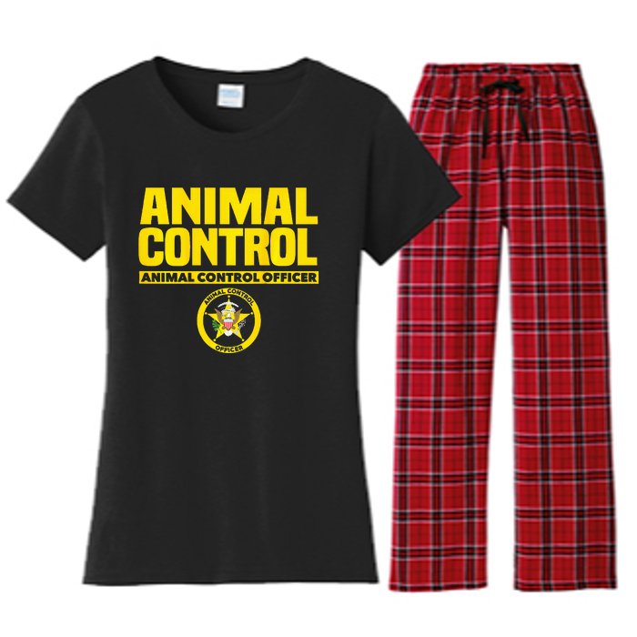 Animal Control Officer Public Safety Uniform Patrol Women's Flannel Pajama Set