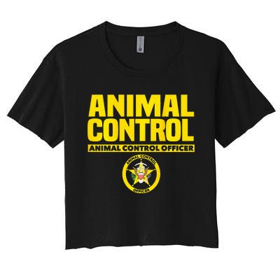 Animal Control Officer Public Safety Uniform Patrol Women's Crop Top Tee