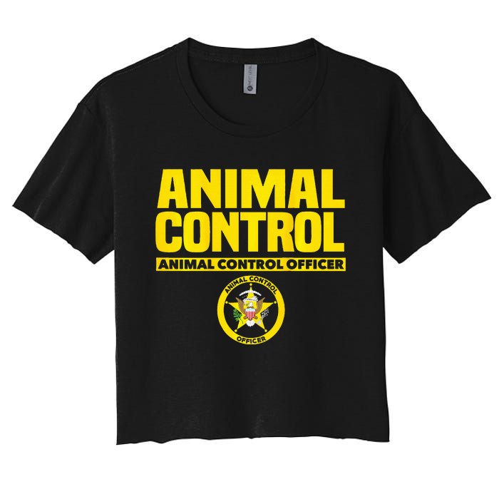 Animal Control Officer Public Safety Uniform Patrol Women's Crop Top Tee