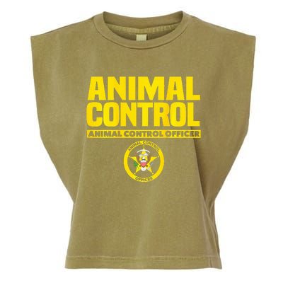 Animal Control Officer Public Safety Uniform Patrol Garment-Dyed Women's Muscle Tee