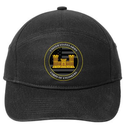 Army Corps Of Engineers USACE 7-Panel Snapback Hat
