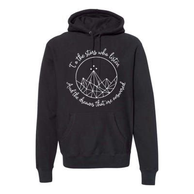 A Court Of Thorns And Roses Court Night Court Stars Dream Premium Hoodie