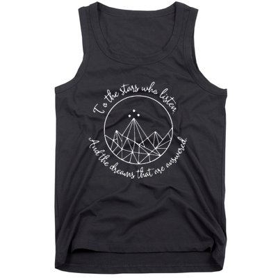 A Court Of Thorns And Roses Court Night Court Stars Dream Tank Top