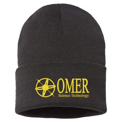 Armored Core Omer Science Technology Corporate Logo Sustainable Knit Beanie
