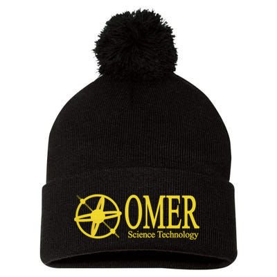 Armored Core Omer Science Technology Corporate Logo Pom Pom 12in Knit Beanie