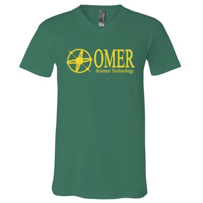 Armored Core Omer Science Technology Corporate Logo V-Neck T-Shirt