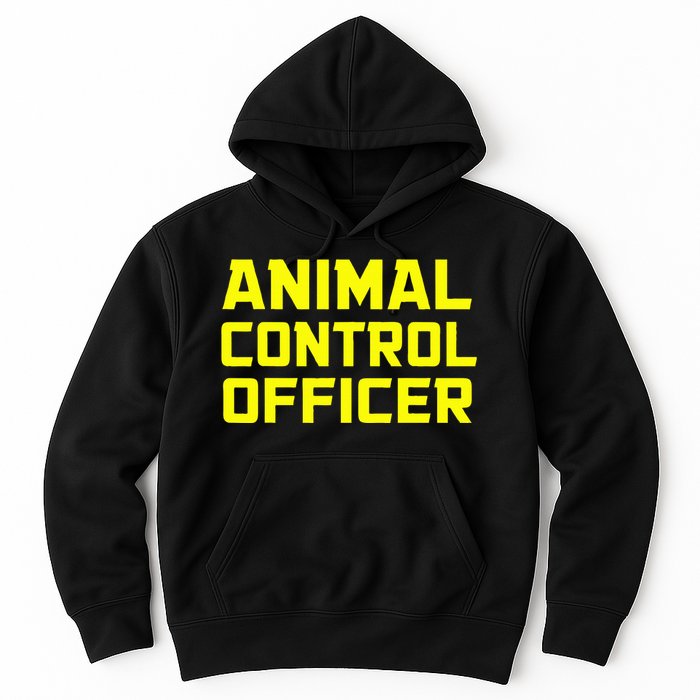 Animal Control Officer Halloween Costume Hoodie