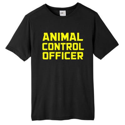 Animal Control Officer Halloween Costume Tall Fusion ChromaSoft Performance T-Shirt