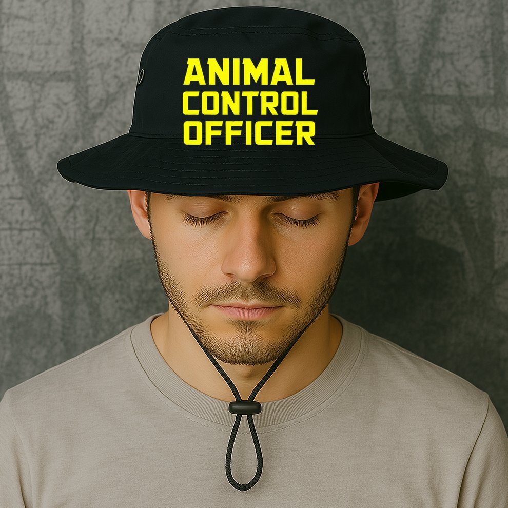 Animal Control Officer Halloween Costume Bucket Hat