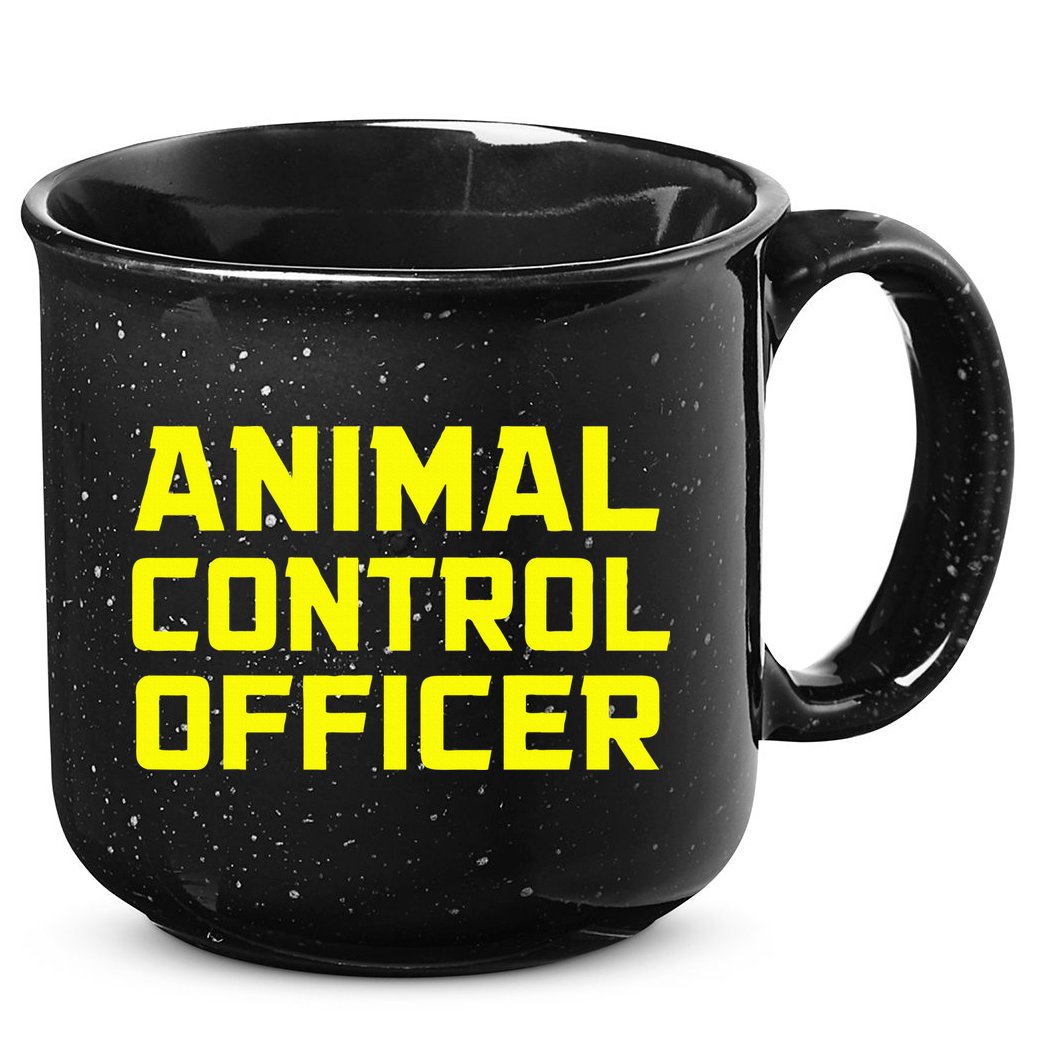 Animal Control Officer Halloween Costume 15oz Campfire Ceramic Mug