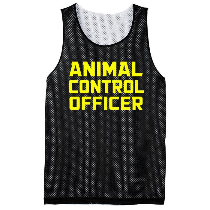 Animal Control Officer Halloween Costume Mesh Reversible Basketball Jersey Tank